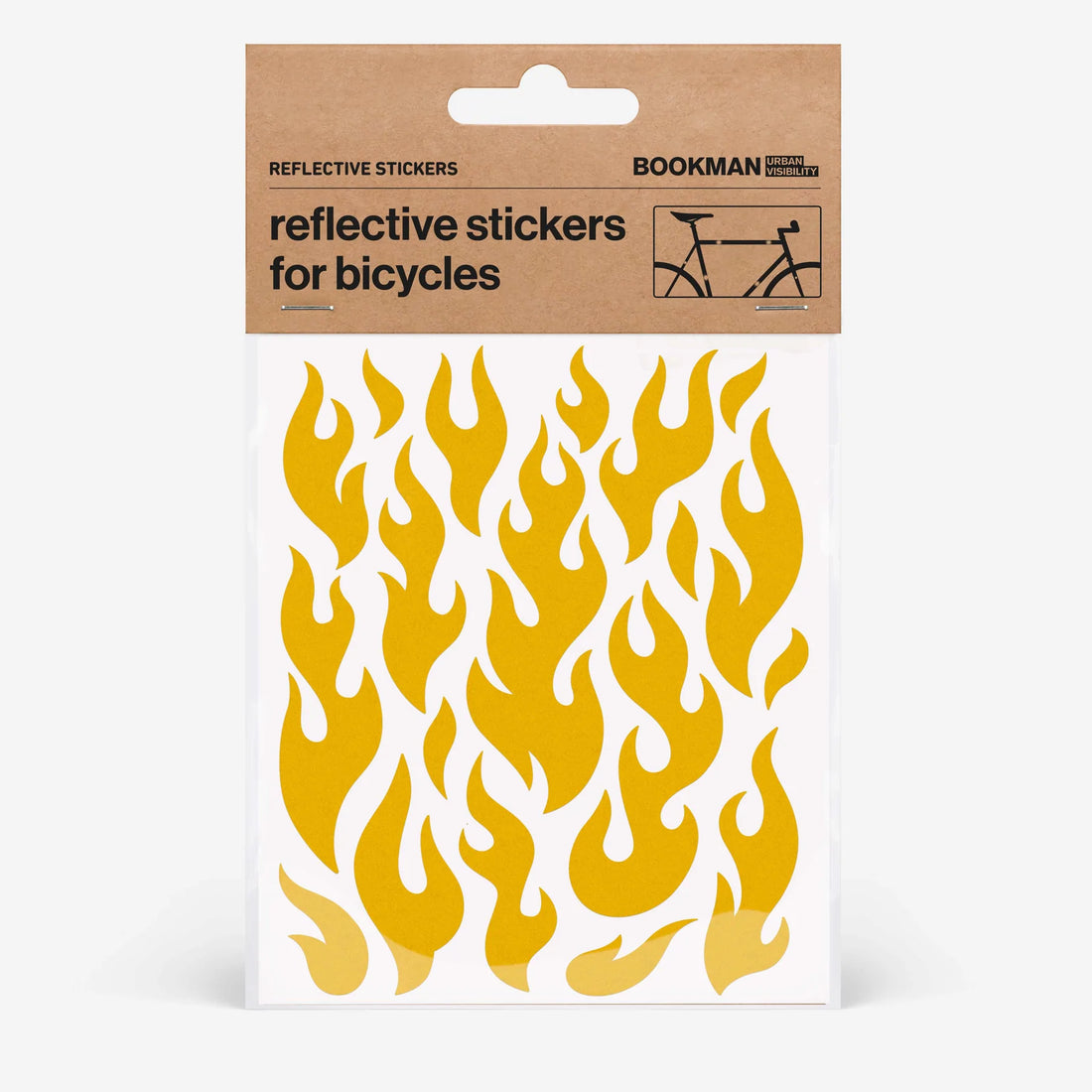 Reflective Stickers Flames - Cykelfiket